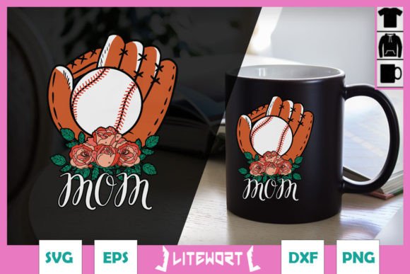 Baseball Mom Glove with Flower SVG: A Designer’s Real-World Review