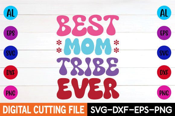 Best Mom Tribe Ever Retro Svg Review for Real Embroidery Projects
