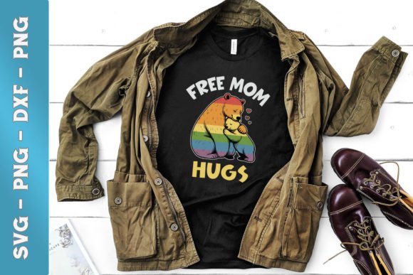 Free Mom Hugs LGBT Bear SVG Review for Real Embroidery Projects
