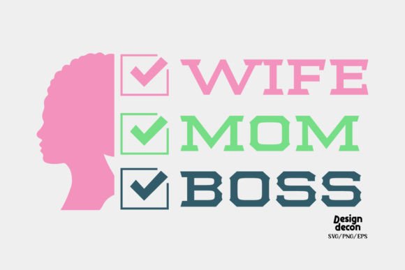 h1Wife Mom Boss Retro Pink SVG Review for Real Embroidery Projects/h1