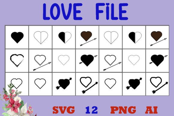 Heartfelt Embroidery: A Designer’s Take on This is Heart Love Svg Cut File 12 Png
