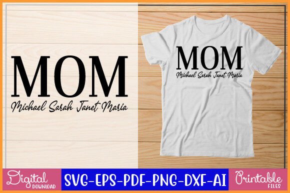 Mom Michael Sarah Janet Maria SVG Review